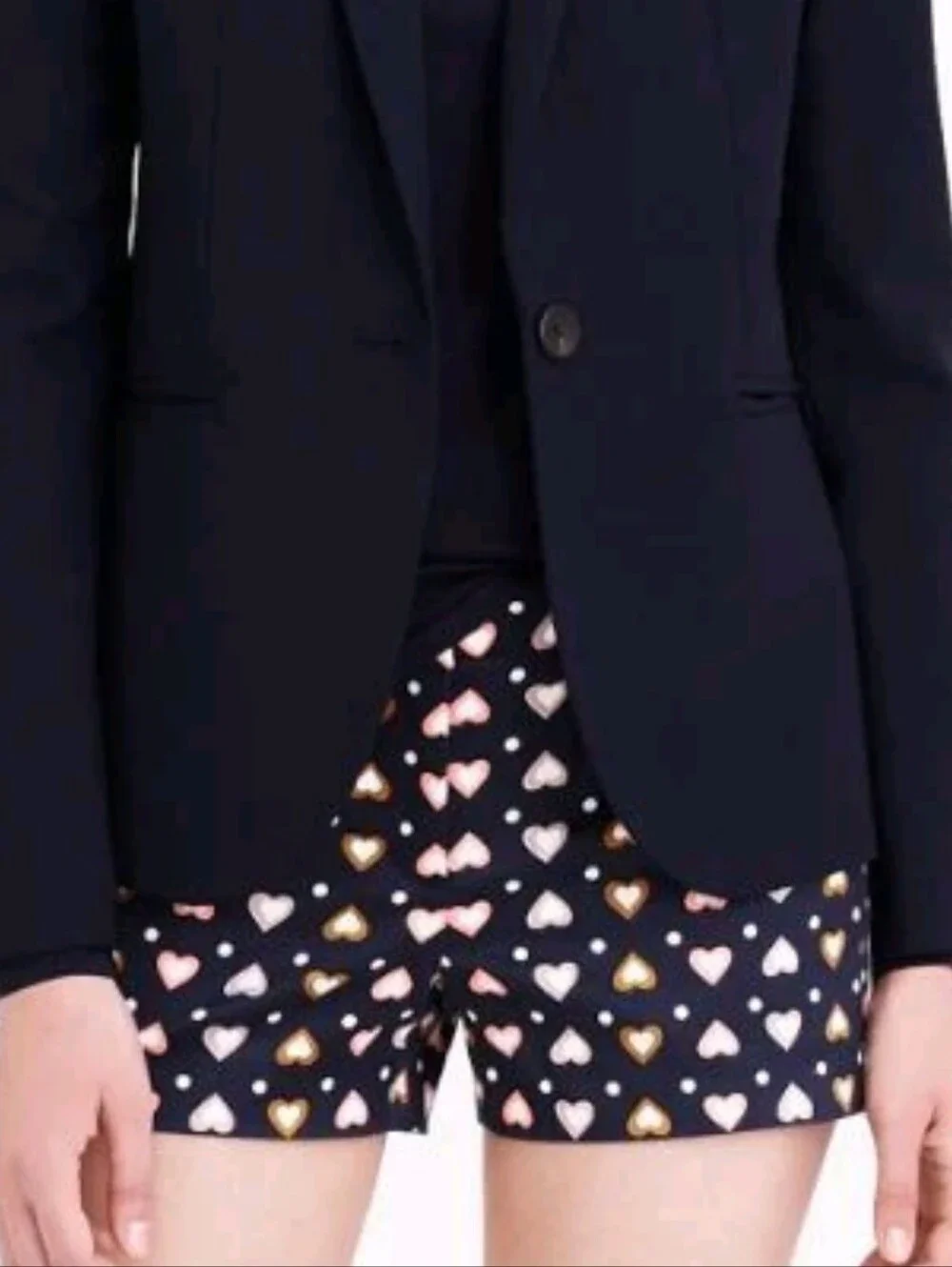 J Crew Women's Shorts Hearts 3